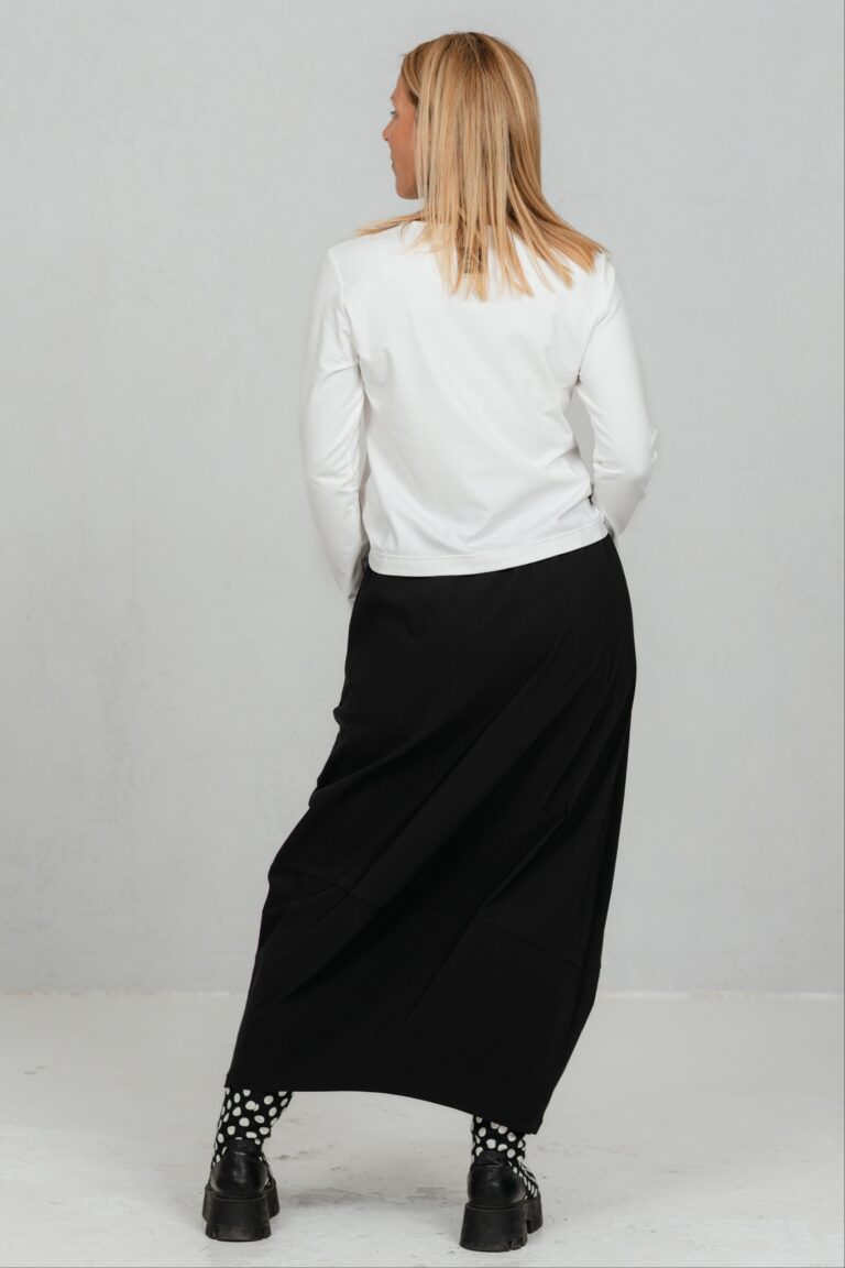 Long skirt Mite, black - Image 2