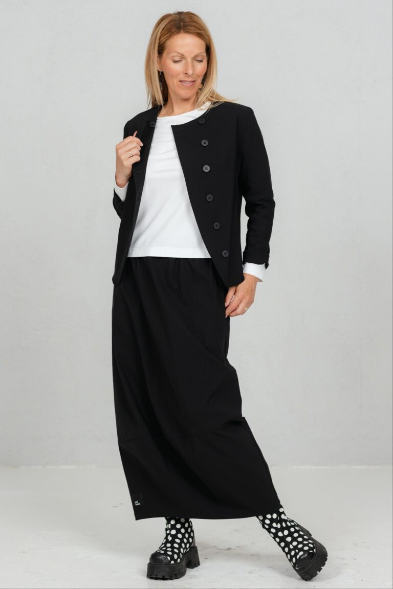 Long skirt Mite, black - Image 7