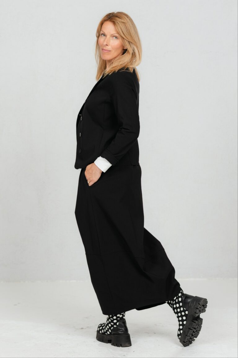 Long skirt Mite, black - Image 9