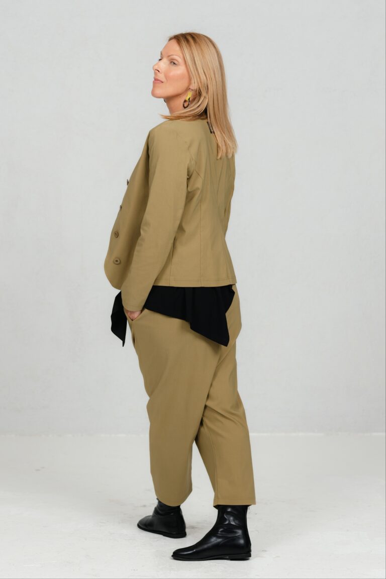 Light jacket Fukumu, mustard - Image 6