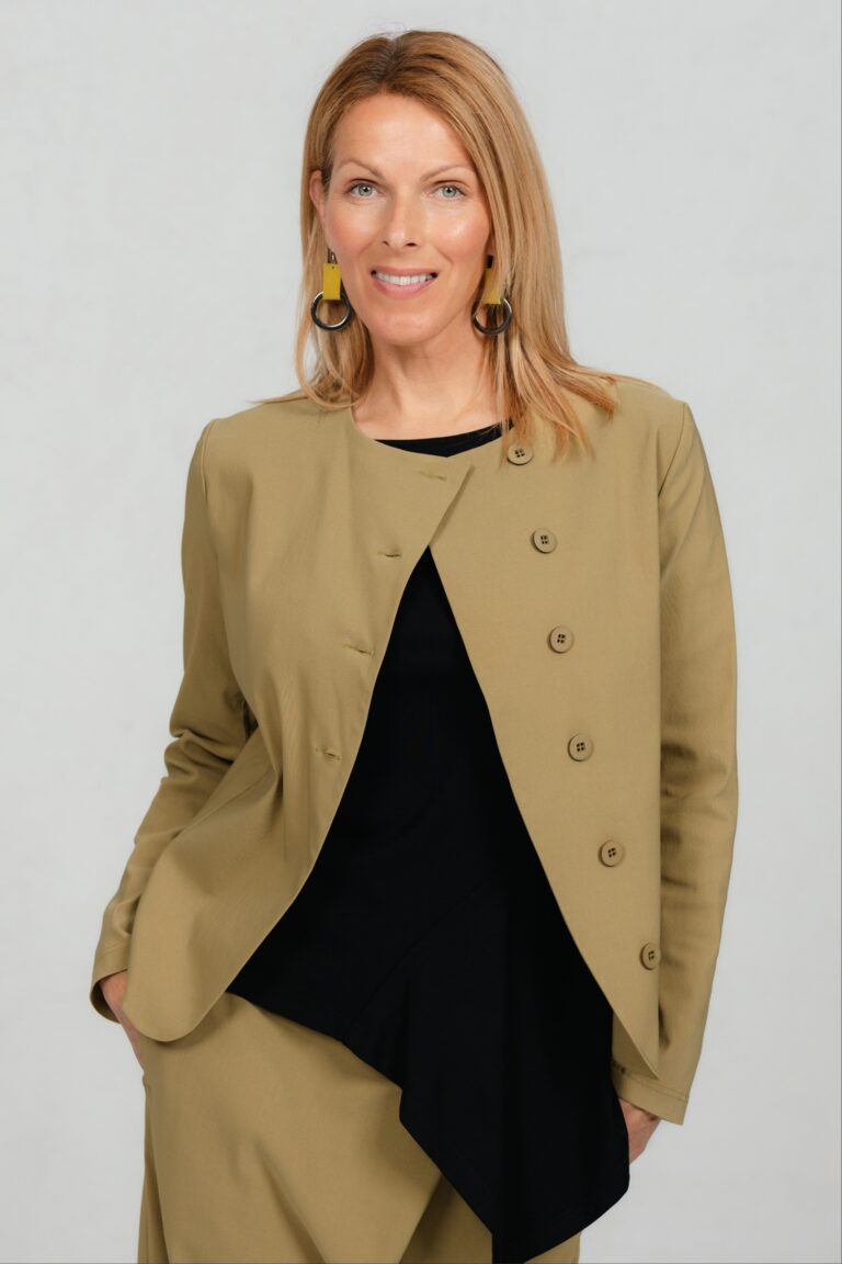 Light jacket Fukumu, mustard - Image 7