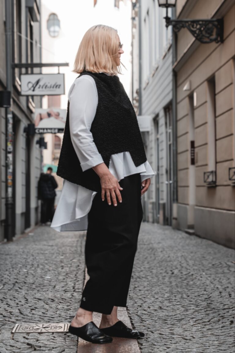 Teddy vest Mono, must