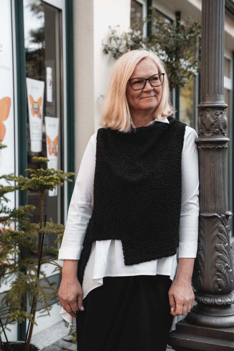Teddy vest Mono, must