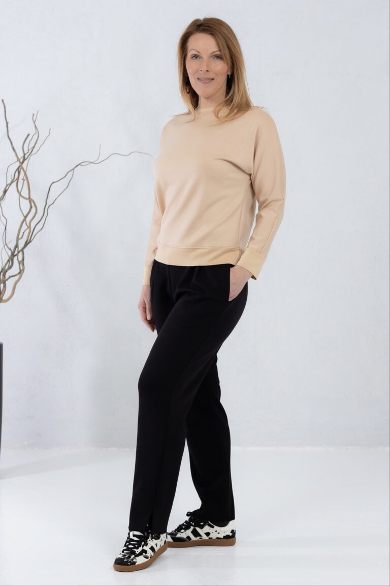 Mustad viskoospüksid Semai ja viskoos pusa Fukai