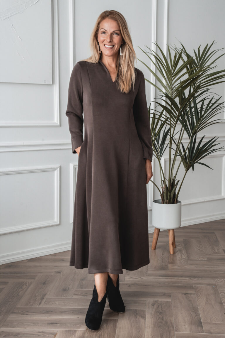 Akira Long Brown Dress